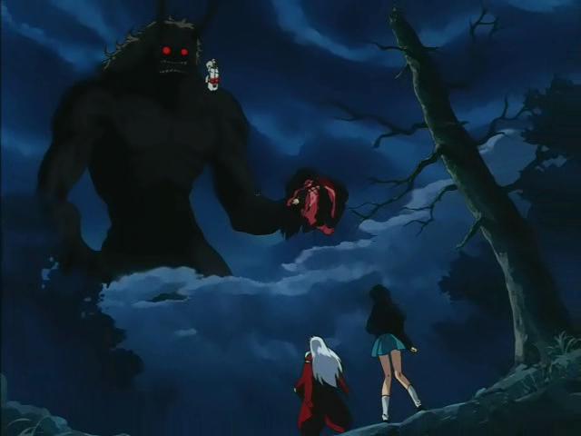 Otaku Gallery  / Anime e Manga / Inu-Yasha / Screen Shots / Episodi / 005 - Sesshomaru, il glaciale principe dei demoni / 154.jpg